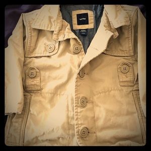Baby Gap khaki coat 12-18m